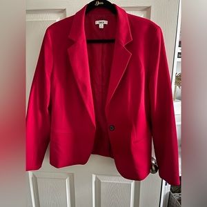 Red blazer